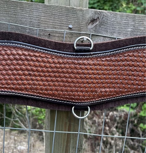 Size basketweave tooled - size,