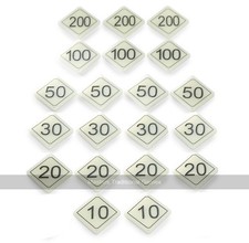 Bar Billiards Plastic Numbers