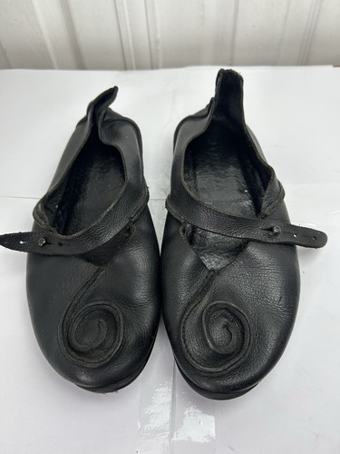 Trippen schnecke black leather - trippen,