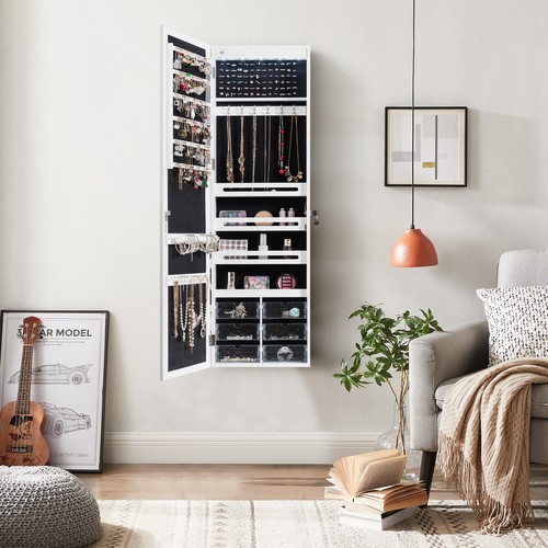 Led mirror jewelry cabinet - led,