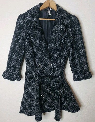 Heart soul women pea coat - heart,
