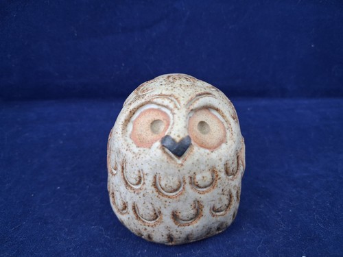Small pottery owl studio - pottery,