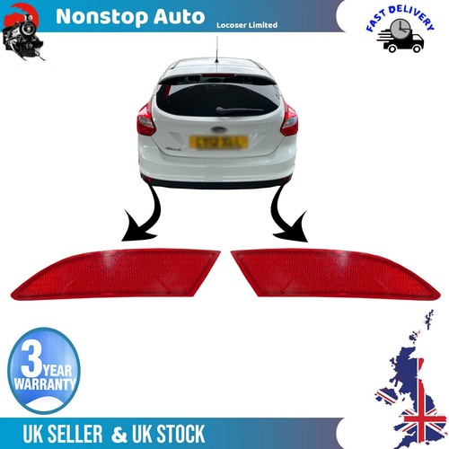 Rear side bumper reflector - side,