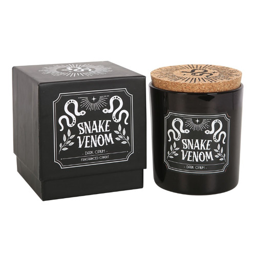 Snake venom dark opium candle - snake,