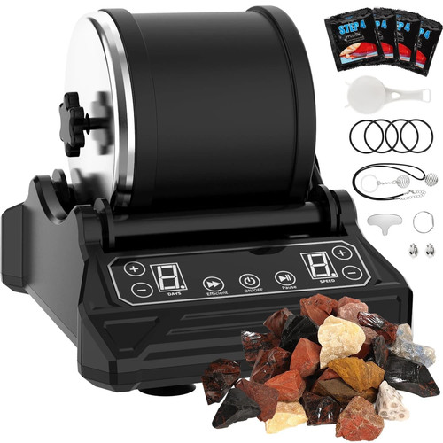 Rock tumbler kit barrel - rock,