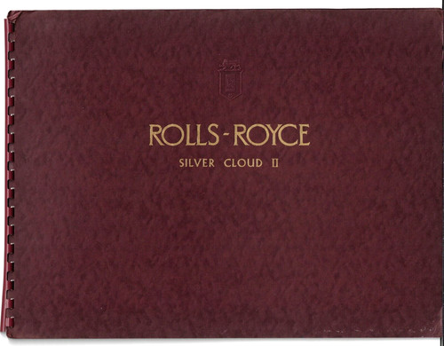Rolls royce silver cloud - cloud, ii