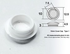 * 10mm Plastic Press In