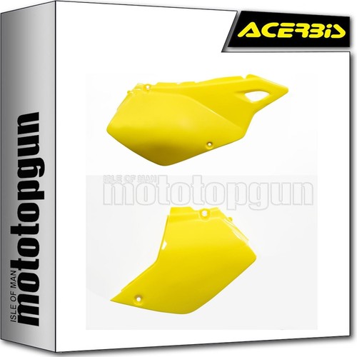 Acerbis side panels yellow - side,