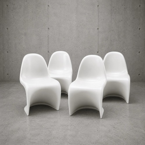 Set verner panton chairs - 4,