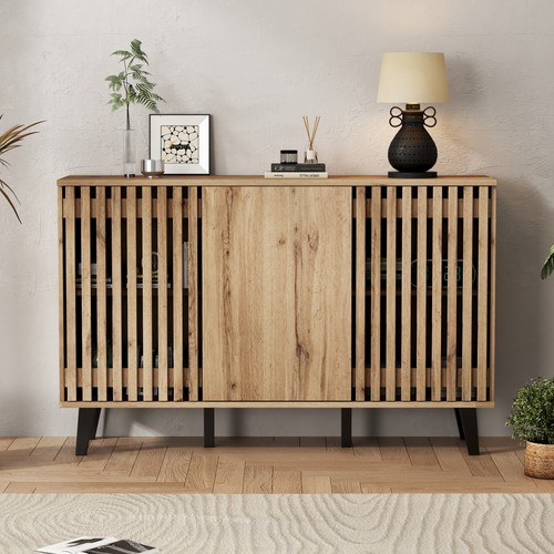 Vintage sideboard with doors - with,