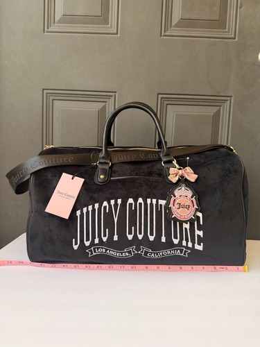 Juicy couture black velour - juicy,