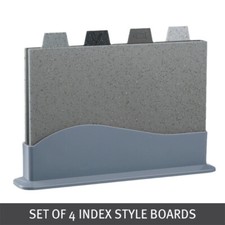 4PCS Grey Chopping Board with