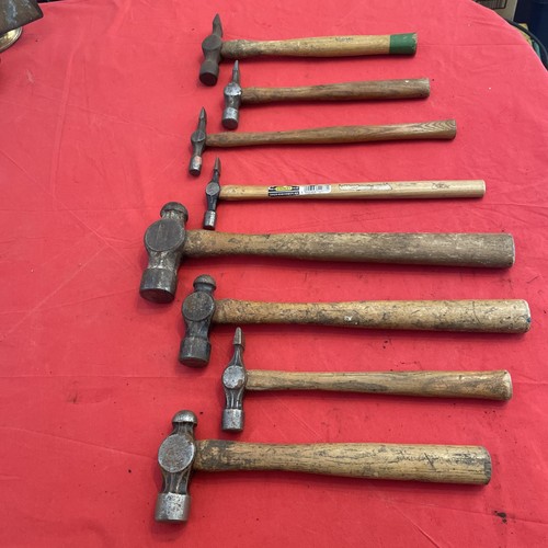 Vintage hammers mixed lot - 8,