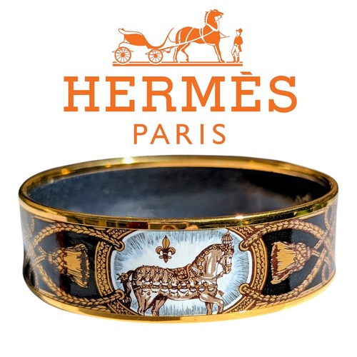 Hermès enamel bangle cheval - bangle,