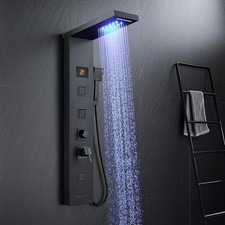 thermostatic shower panel