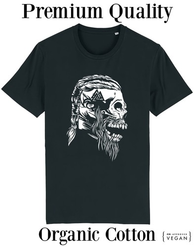 Viking skull shirt - viking, horror