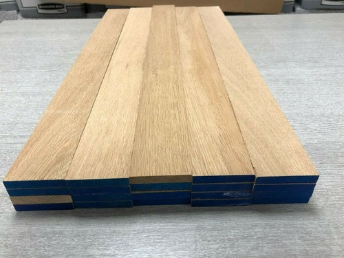 Planned oak timber offcuts - planned,