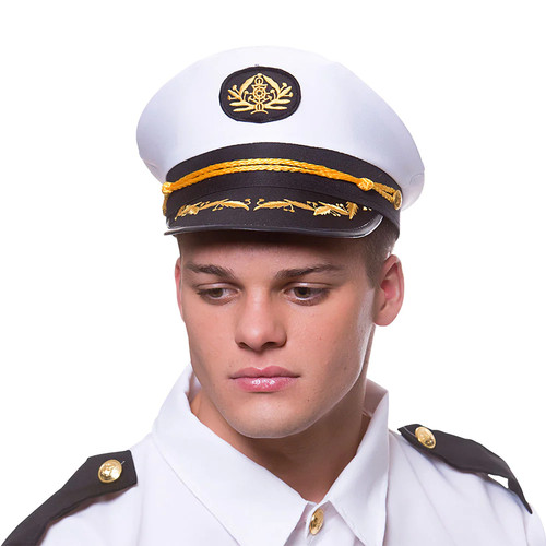 Captain hat mens sailor navy - hat,