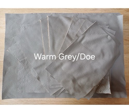Leather cow hide piece offcut