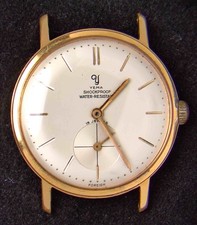 Yema Sub-Dial Gold-Plated