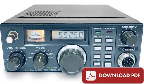 Yaesu 290r 290rii user - ft-290rii,