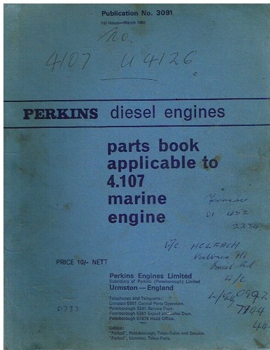 Perkins 107 marine - perkins, diesel