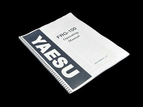 Yaesu frg 100 instruction - yaesu,