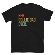 Best Gollie Dad Ever Dog Breed Father’s Day Puppy Short-Sleeve Unisex T-Shirt
