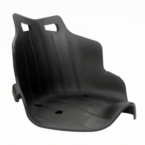 Kart seat black single - black, go