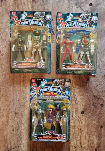 Power rangers wild force - rangers, 3