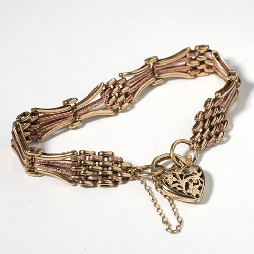Vintage 9ct rose yellow gold - vintage,