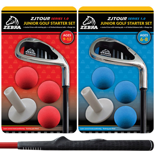 Zebra junior golf starter set - zebra,
