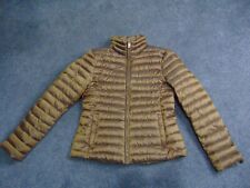 Ladies Zara Woman Down / Feather Warm Full Zip Padded Jacket Size S in Bronze