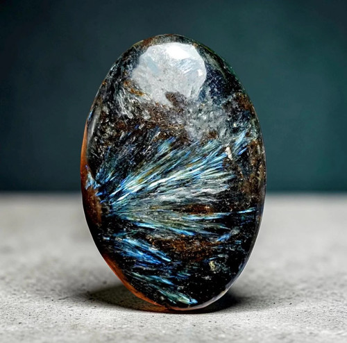 Astrophyllite palm stone - palm,