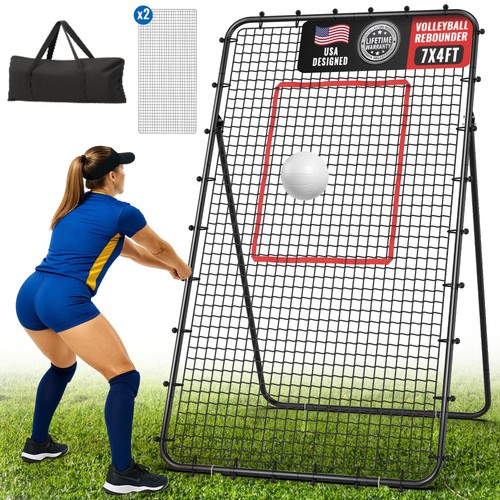 Volleyball rebounder net 7x4 - rebounder,