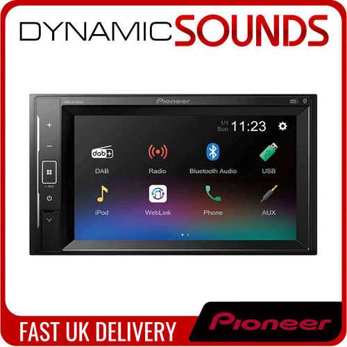 Pioneer dmh a240dab - pioneer, 6.2"
