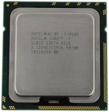Intel Core i7-980X Extreme Edition 3.33GHz 6C 12T FCLGA1366 TDP 130W 12MB SLBUZ