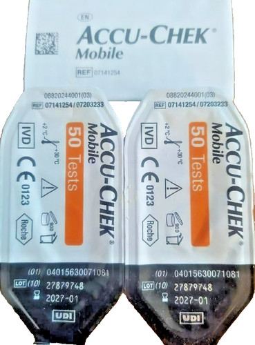 Accu chek mobile test - x,