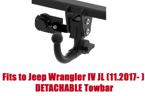 Detachable tow bar for jeep - detachable,