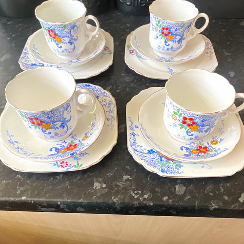 Vintage heathcote china tea - vintage,