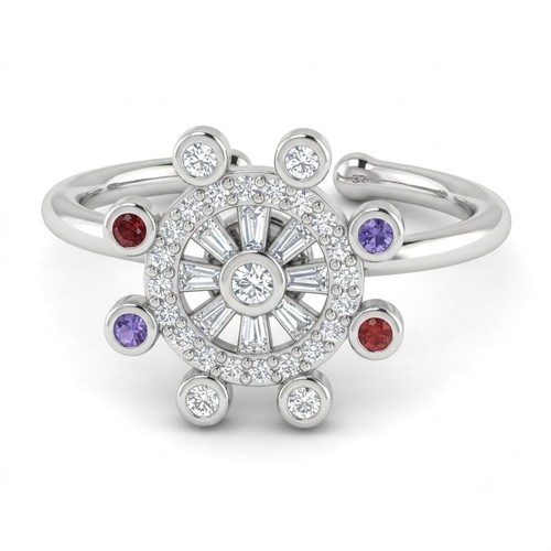 Rotatable spin ring - rotatable,