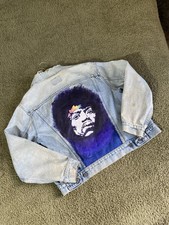 Rare 1970s Vintage Jimmi Hendrix Denim Jacket Size L Vintage Store