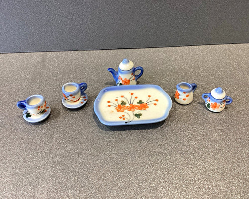 Dolls house miniature tea - miniature,