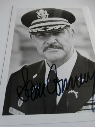 Superb signed sean connery - superb,