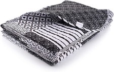 Single Bed patchwork bedspread