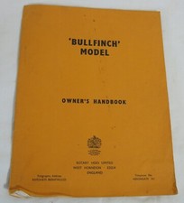 Bullfinch Rotovator Owners Handbook