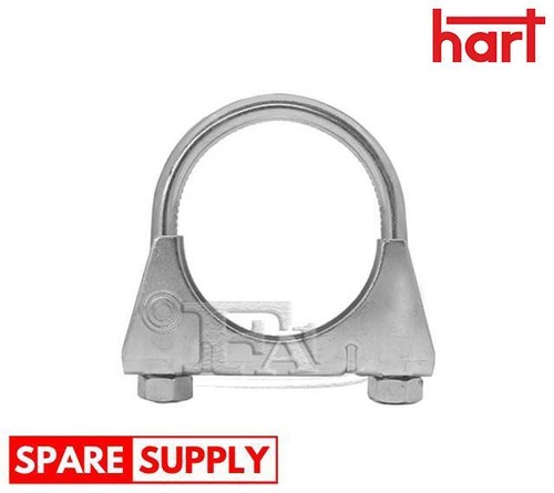 Clamping piece exhaust system - clamping,