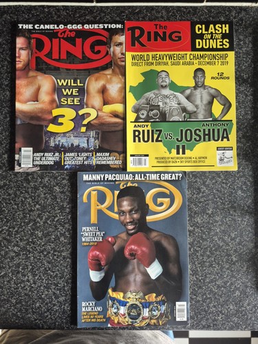 The ring boxing magazine - the,