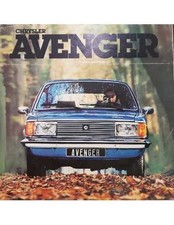 ▄▀▄ Dépliant CHRYSLER TALBOT AVENGER (Français) 1978 ▄▀▄