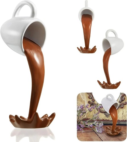 Floating coffee cup - floating,